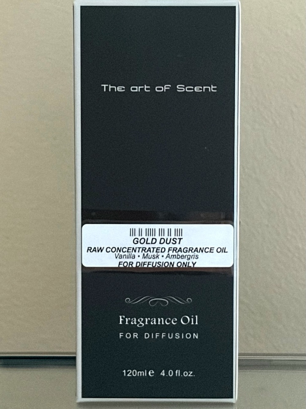 Gold Dust 120ml Concentrated Fragrance Oil – Warm Home Diffuser Scent